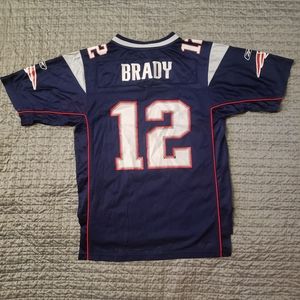 Tom Brady Patriots jersey kids large